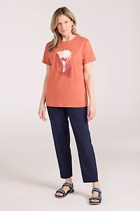 Waterfall Womens Relaxed Fit T-Shirt