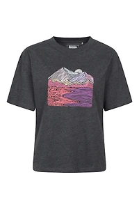 Landscape Womens Boxy Fit T-Shirt