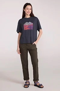 Landscape Womens Boxy Fit T-Shirt