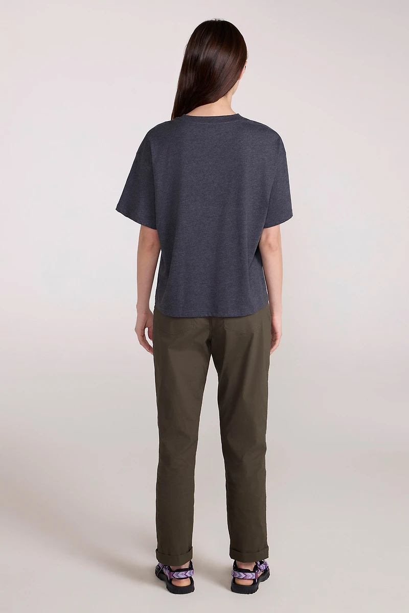 Landscape Womens Boxy Fit T-Shirt
