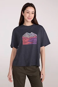 Landscape Womens Boxy Fit T-Shirt