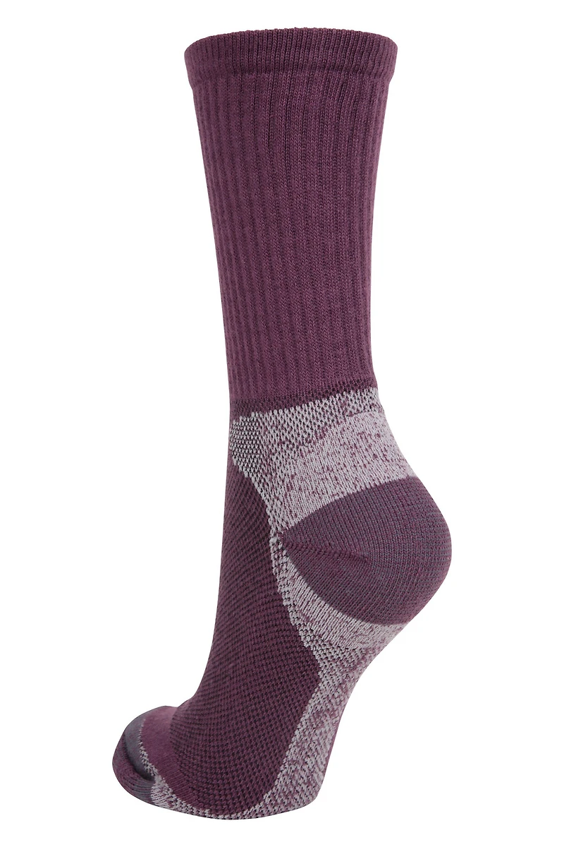 Lightweight Womens Mid Calf Trail Socks