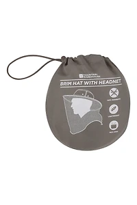 Packable Anti-Mosquito Headnet Hat