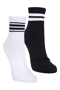 Grippi Womens Exercise Sock - 2PK
