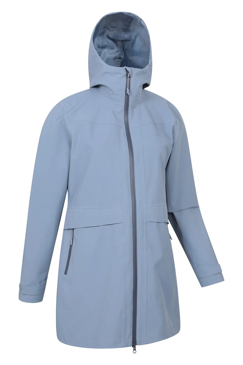 April Extreme Womens Longline Waterproof Jacket