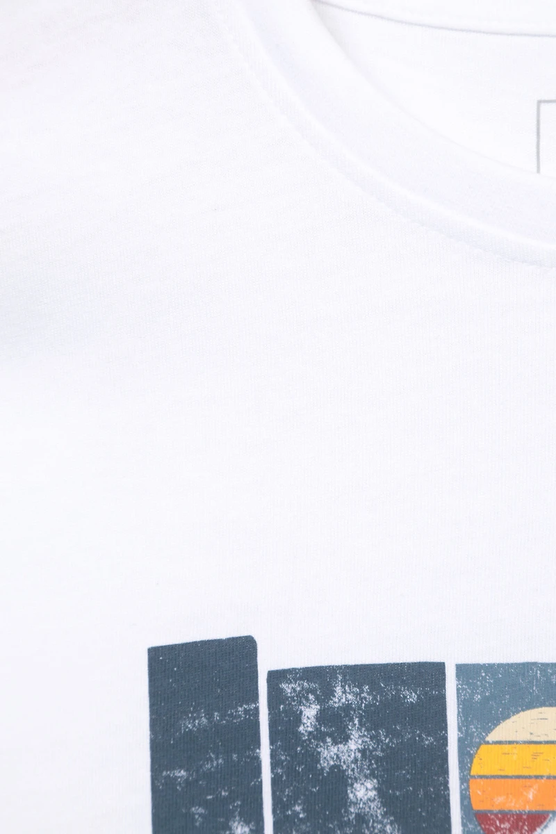 Gradient Mountain Men's Graphic T-Shirt