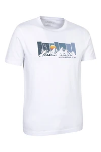 Gradient Mountain Men's Graphic T-Shirt