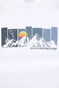 Gradient Mountain Men's Graphic T-Shirt