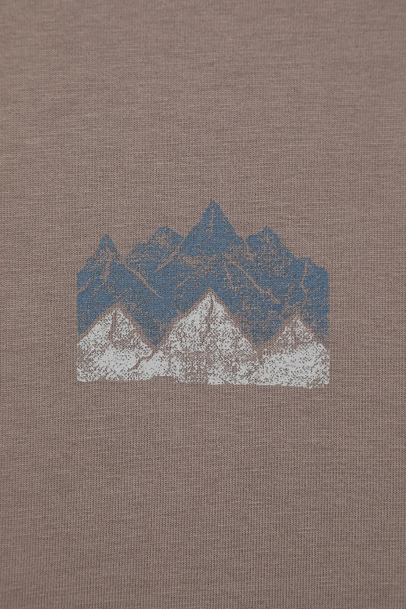 Mountain Peak Mens Graphic T-Shirt