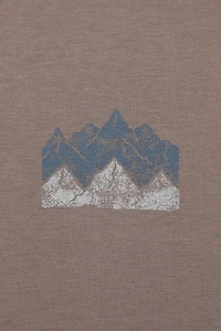 Mountain Peak Mens Graphic T-Shirt