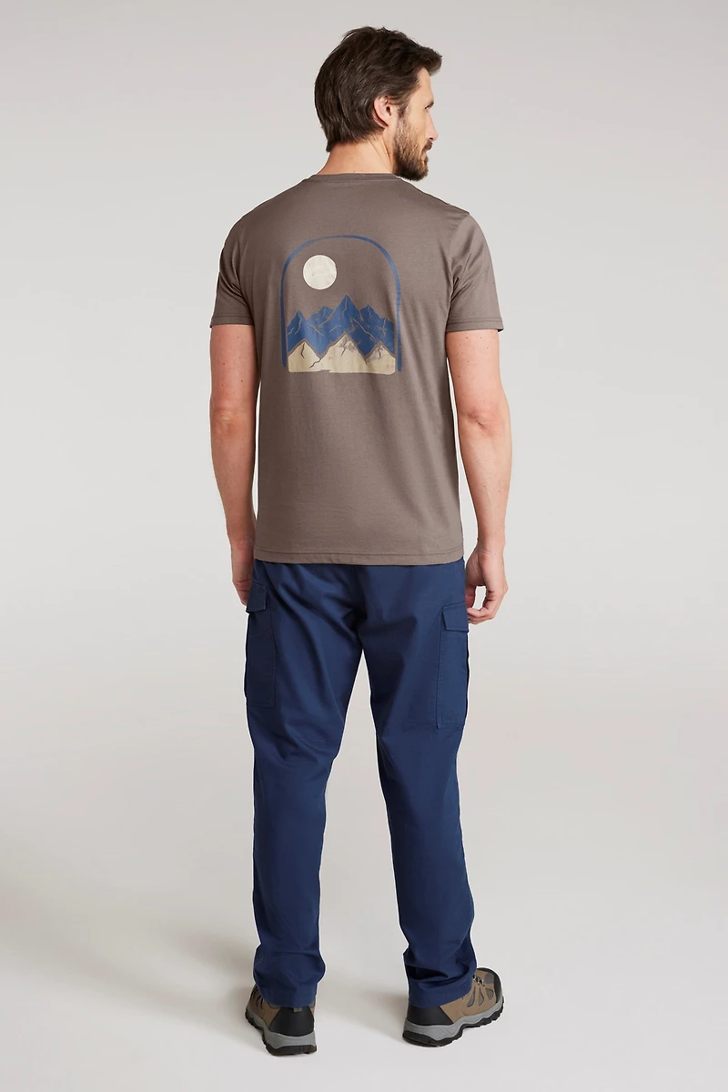 Mountain Peak Mens Graphic T-Shirt