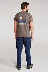 Mountain Peak Mens Graphic T-Shirt