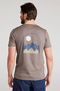 Mountain Peak Mens Graphic T-Shirt