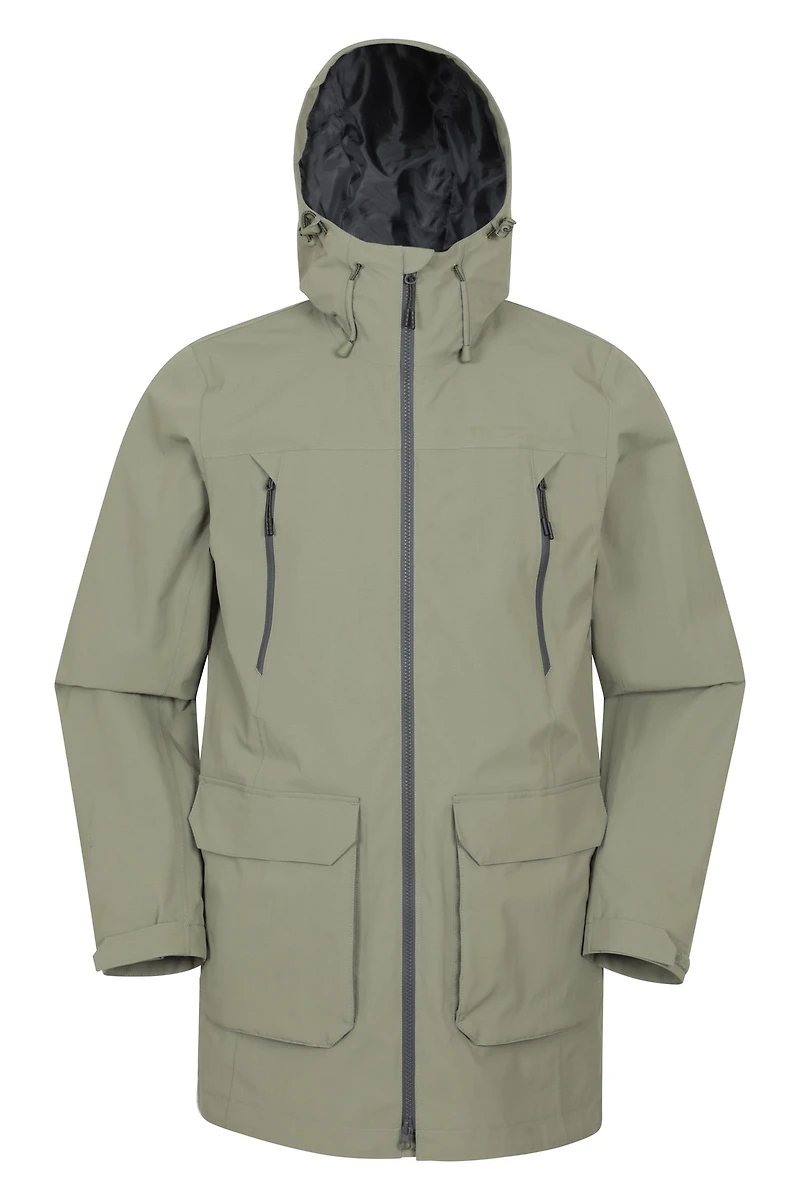 Hastings Mens Waterproof Long Jacket