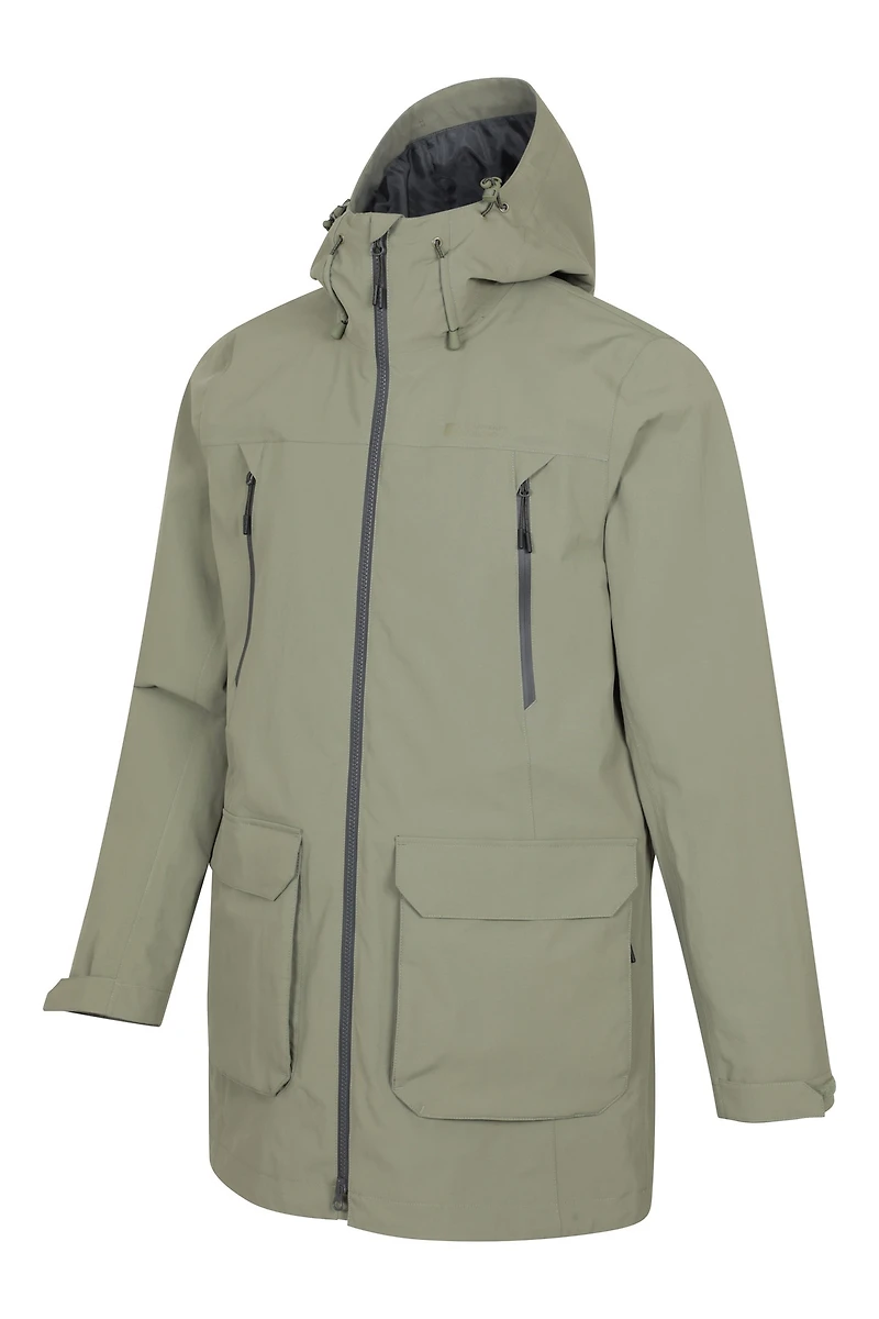 Hastings Mens Waterproof Long Jacket