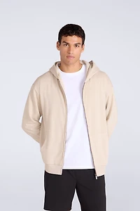 Icon Mens Logo Zip Through Hoodie