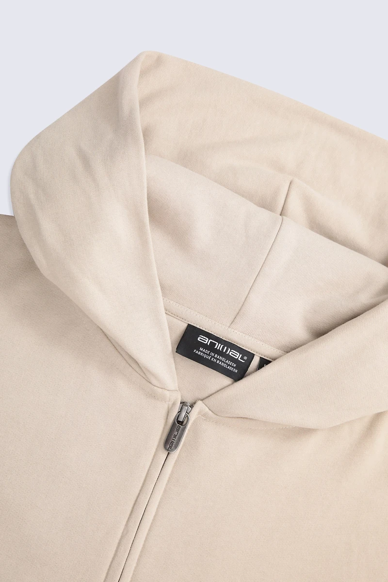 Icon Mens Logo Zip Through Hoodie