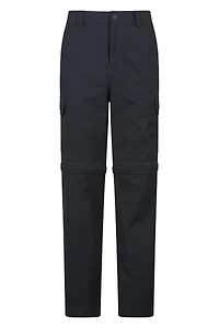 Delta Mens Cargo Stretch Zip-Off Trousers Regular