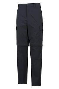 Delta Mens Cargo Stretch Zip-Off Trousers Regular