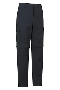 Delta Mens Cargo Stretch Zip-Off Trousers Regular
