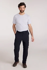 Delta Mens Cargo Stretch Zip-Off Trousers Regular