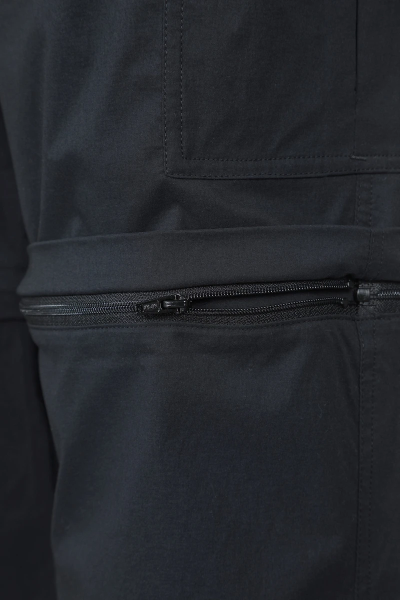 Delta Mens Cargo Stretch Zip-Off Trousers Regular