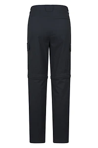 Delta Mens Cargo Stretch Zip-Off Trousers Regular