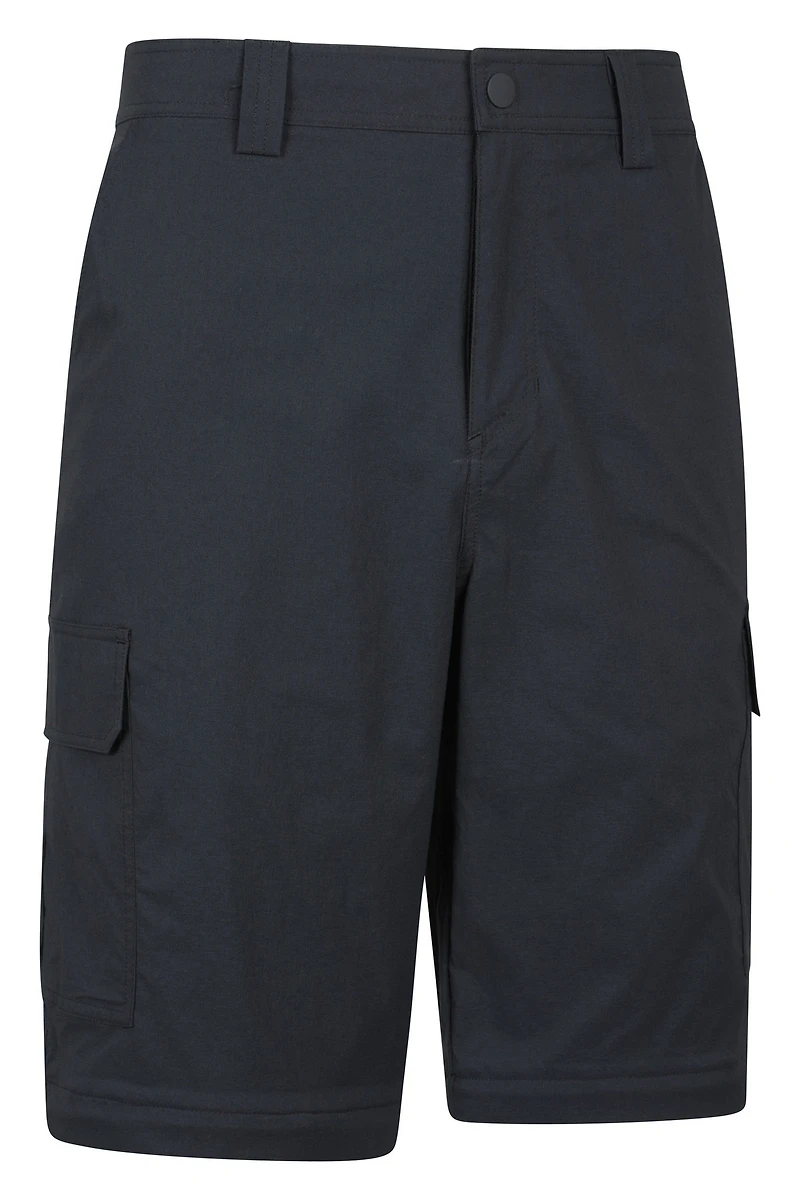 Delta Mens Cargo Stretch Zip-Off Trousers Regular