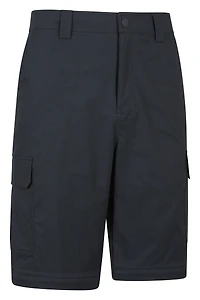 Delta Mens Cargo Stretch Zip-Off Trousers Regular