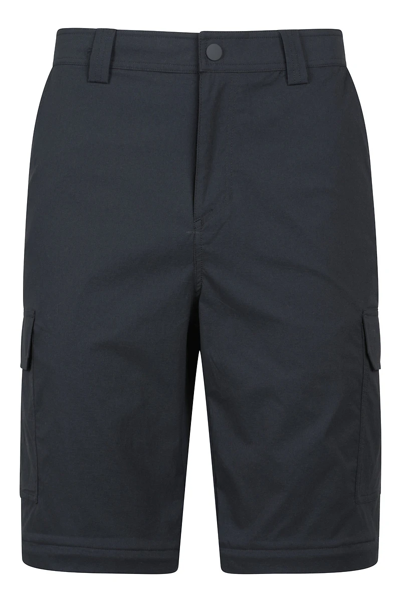 Delta Mens Cargo Stretch Zip-Off Trousers Regular