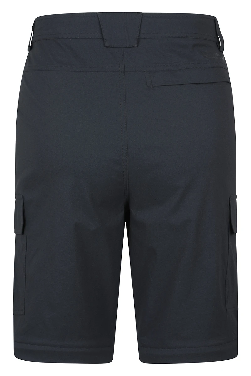 Delta Mens Cargo Stretch Zip-Off Trousers Regular