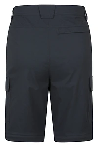 Delta Mens Cargo Stretch Zip-Off Trousers Regular