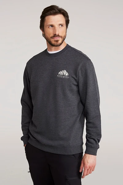 Adventure Mens Mountain Graphic Sweatshirt