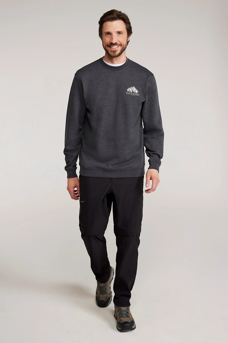 Adventure Mens Mountain Graphic Sweatshirt