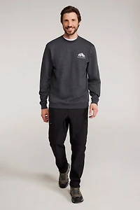 Adventure Mens Mountain Graphic Sweatshirt
