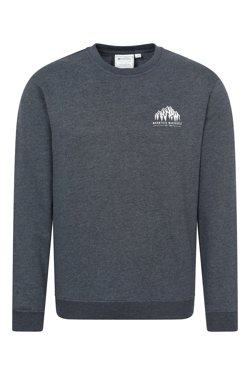 Adventure Mens Mountain Graphic Sweatshirt