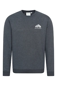 Adventure Mens Mountain Graphic Sweatshirt
