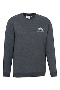 Adventure Mens Mountain Graphic Sweatshirt