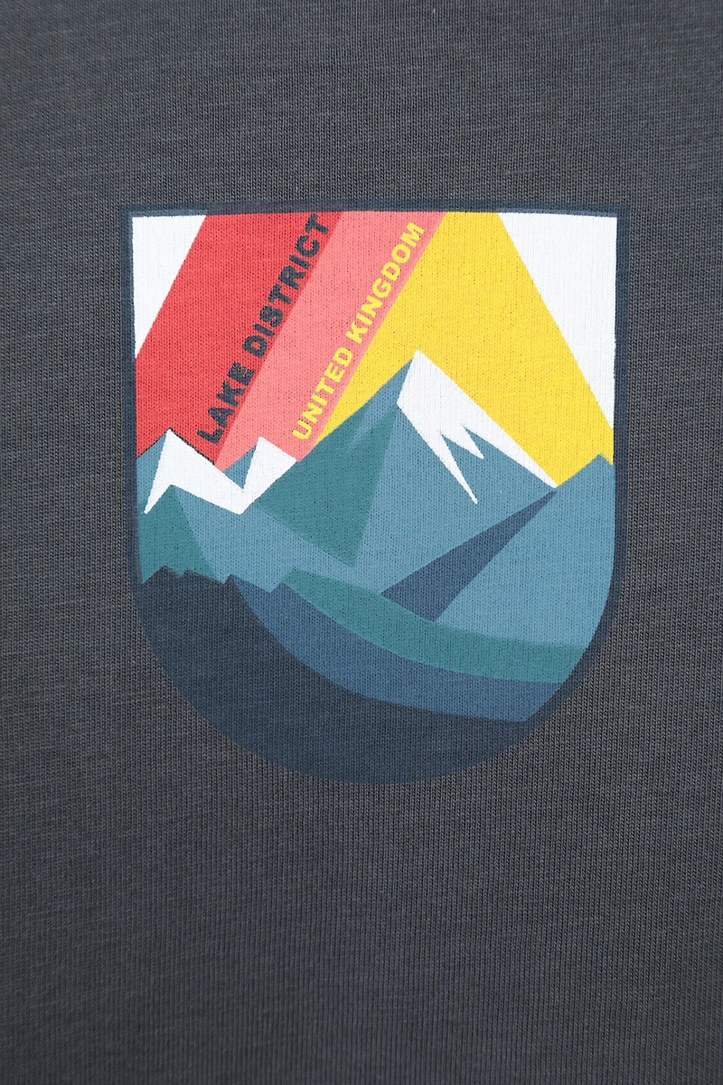 Lake District Short Sleeved Mens T-Shirt
