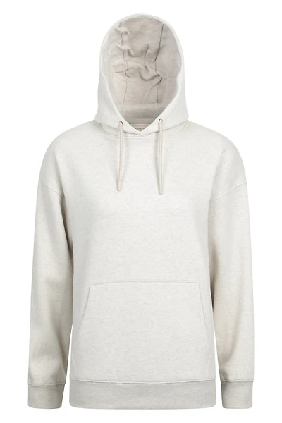 Printed Palm Window Womens Relaxed Fit Hoodie