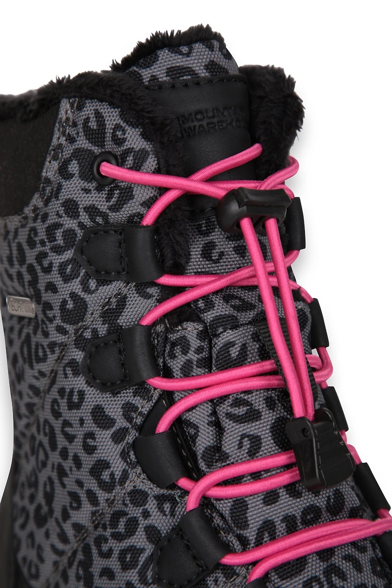 Tahoe Printed Kids Waterproof Snow Boots