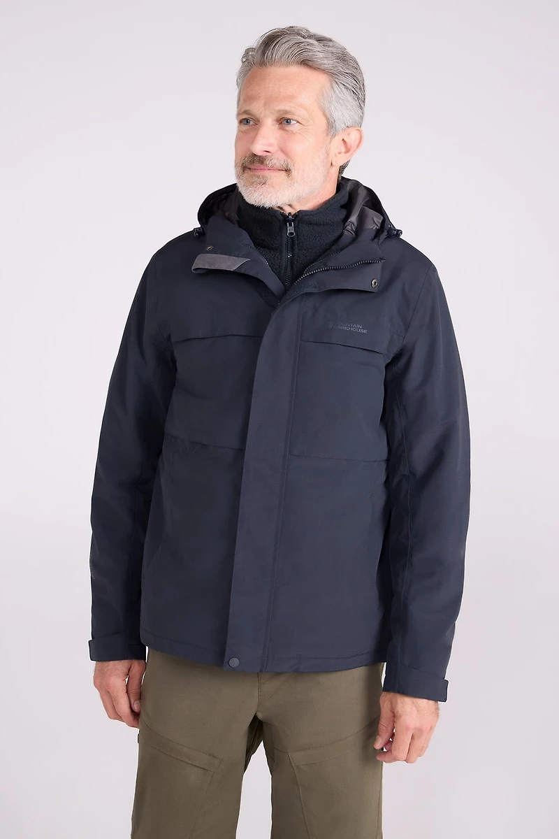 Maple Mens 3 1 Waterproof Jacket