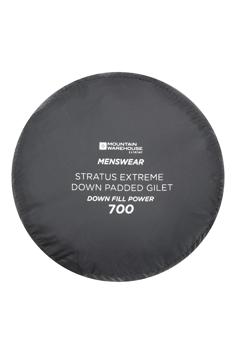 Stratus Mens Packable Down Gilet