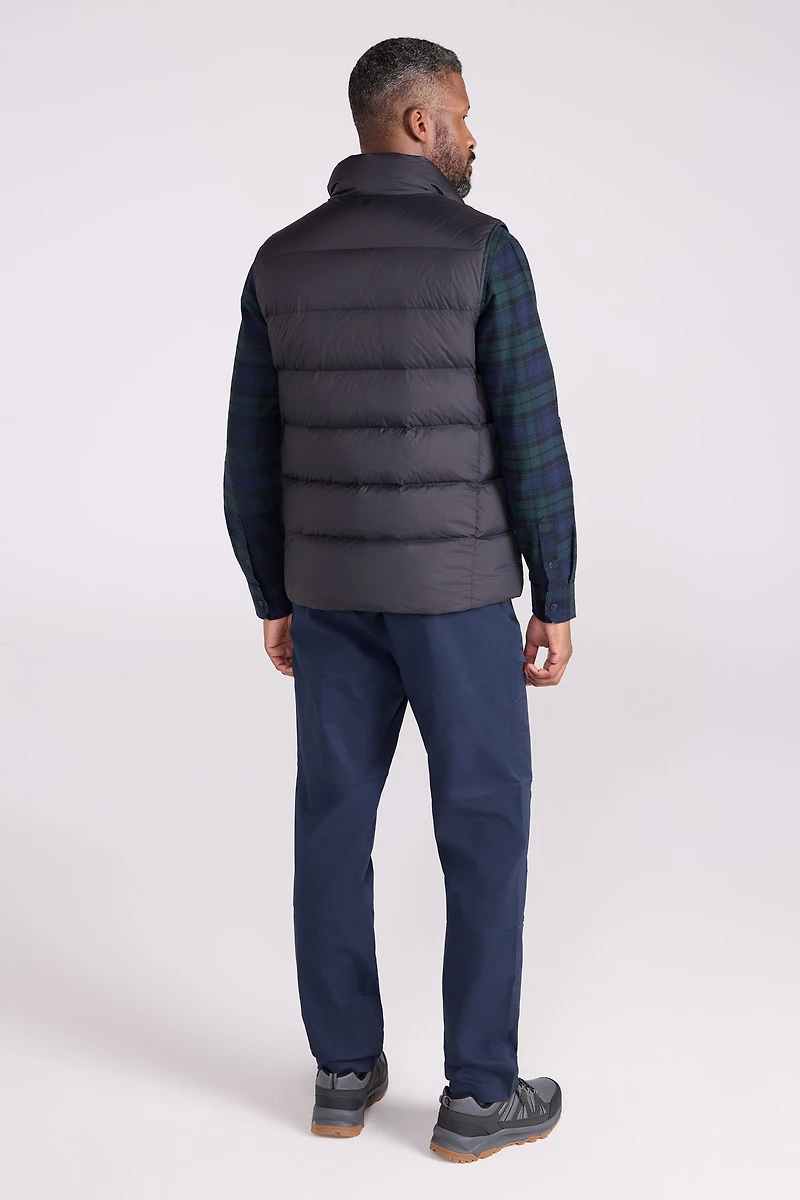 Stratus Mens Packable Down Gilet