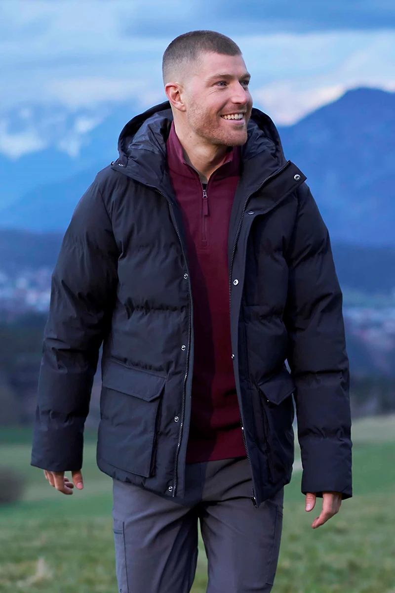 Sage Mens Heatseal Padded Parka