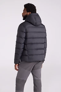 Stratus Mens Extreme Packable Hooded Down Jacket