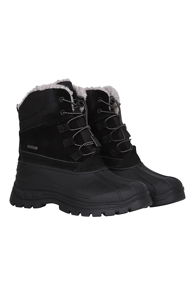 Sledge Kids Waterproof Sherpa Lined Snow Boot