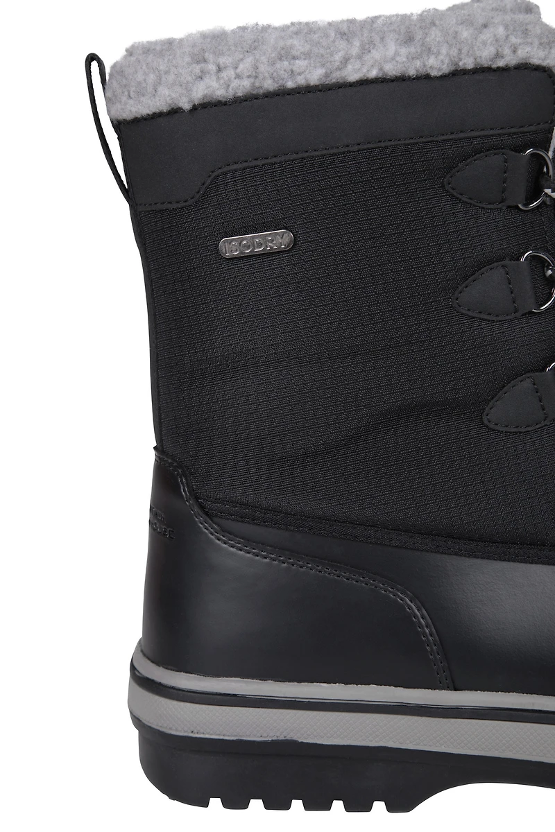 Pinnacle Mens Waterproof Thermal Snow Boots