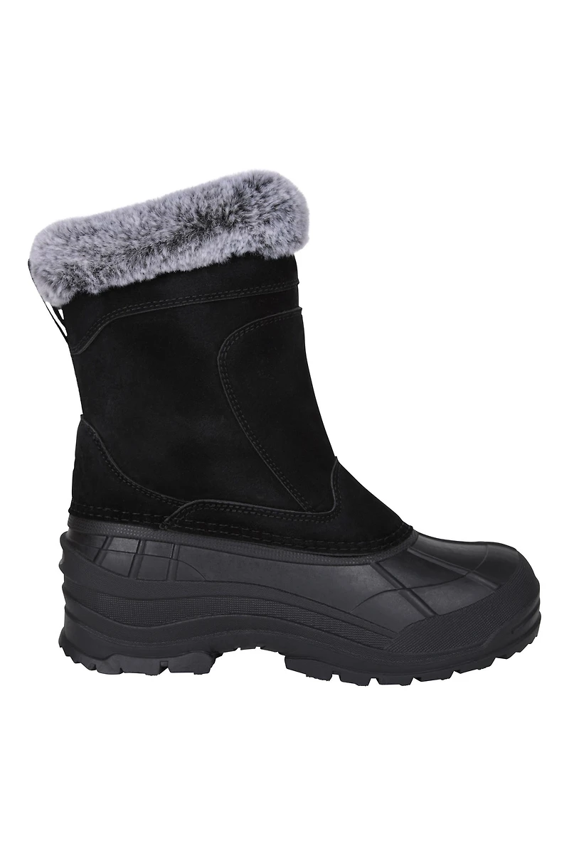 Snowdrift Womens Fur Lined Snow Boot