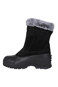 Snowdrift Womens Fur Lined Snow Boot